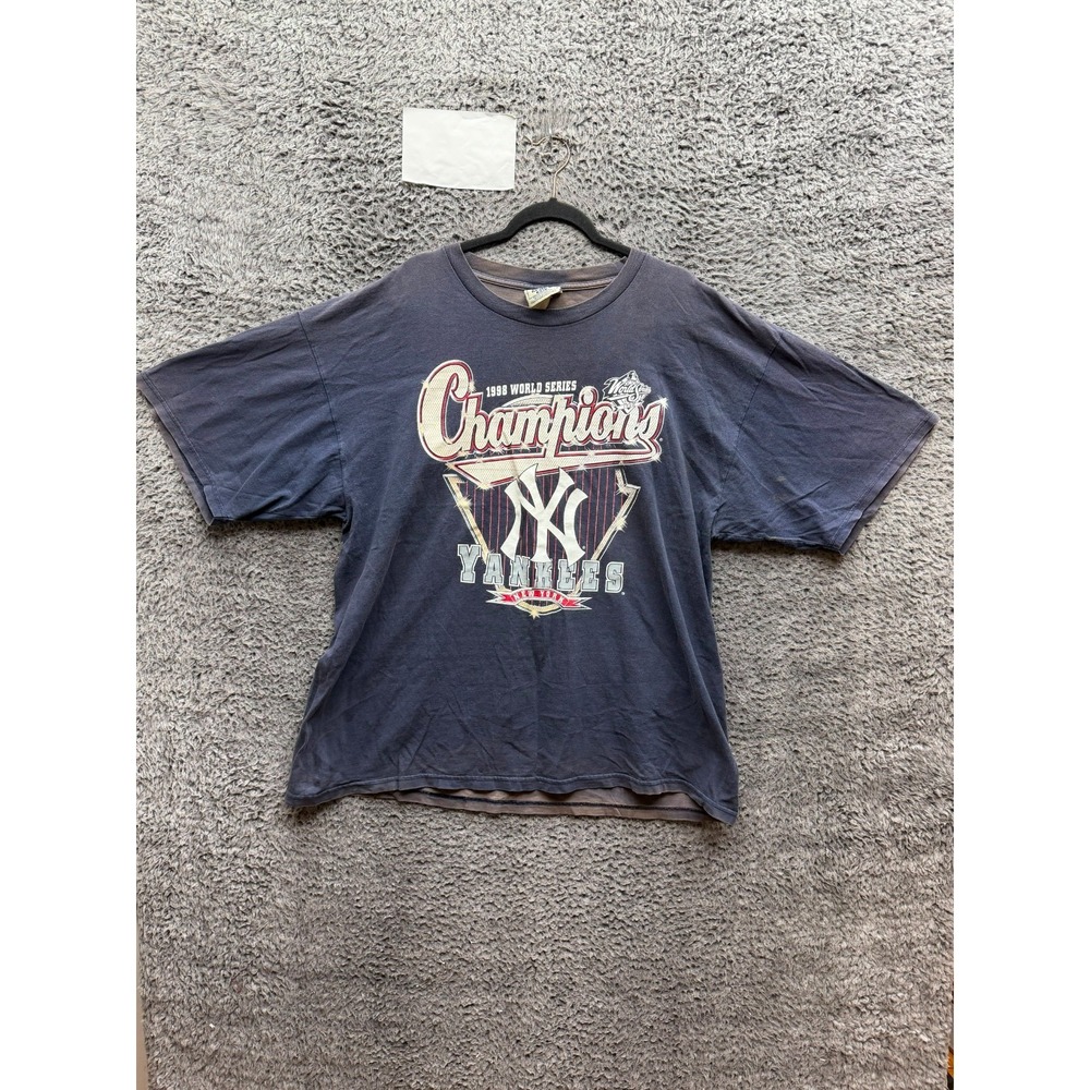 Vintage Lee 1998 New York Yankees World Series Champions Graphic T-Shirt XXL